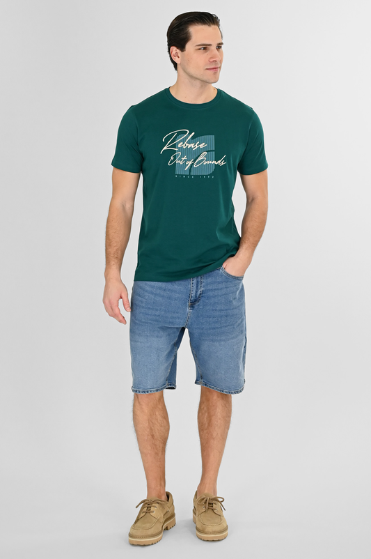 T-Shirt Rebase 9089 | Moss Green