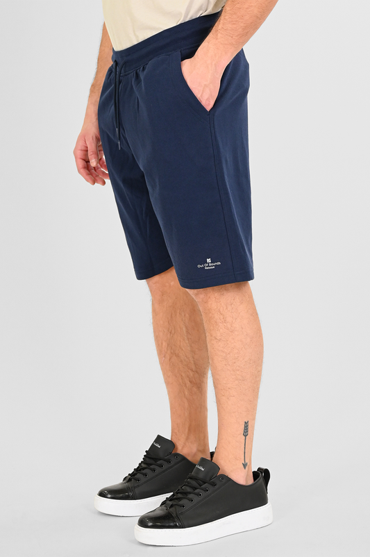 Rebase Terry Fleece Shorts 6022 | Navy