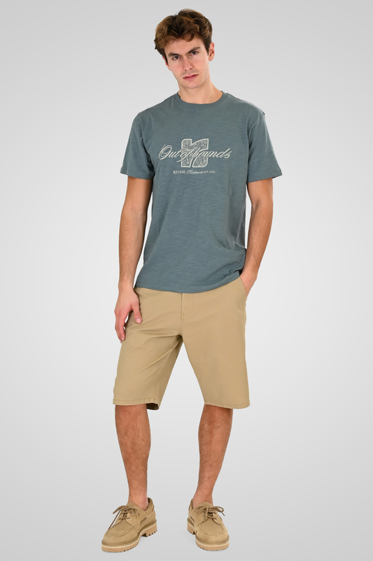 T-Shirt Rebase 9112 | Stone Blue